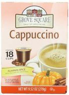 Grove Square Cappuccino, French Vanilla, 24 Count Single Serve Cups N70