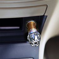 HPPFORTRS Car Air Purifier Odor Removal Sterilizer Refreshing Auto Accessories Mini Negative Ion Purifier (silver... N9