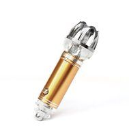 HPPFORTRS Car Air Purifier Odor Removal Sterilizer Refreshing Auto Accessories Mini Negative Ion Purifier (silver... N10