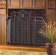 Tuscan-design Fireplace Screen N2