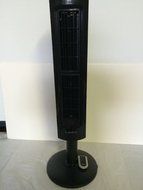 Lasko Oscillating Tower Fan With Adjustable Twin Grills and Remote Control