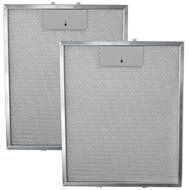 Spares2go Metal Mesh Grease Filter For Belling Cooker Hood / Kitchen Extractor Fan Vent (Pack of 2 Filters, Silver... N4
