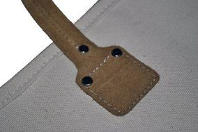 Custom LeatherCraft C390 Canvas Log Carrier N3