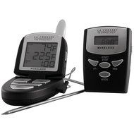 La Crosse Technology 922-818 Digital Cooking Thermometer with Stainless Steel Probe &amp; Wireless Pager N2