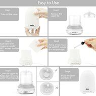Aptoyu Aromatherapy Essential Oil Diffuser, 120 ml N2