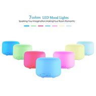 Essential Oil Diffuser Ultrasonic Humidifier for Aromatherapy, GerTong 500ml Cool Mist Air Humidifier with 7 Color... N2