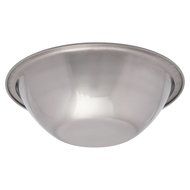 Set of 6 - Stainless Steel Mixing Bowls - 6.5&quot; Wide - Flat Bottom and Rim N4