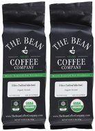 The Bean Coffee Company Il Chicco (Traditional Italian Roast), Organic Ground, 16-Ounce Bags (Pack of 2)