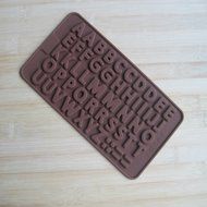 Yunko 5pcs/Set-24 Cavities DIY Chocolate Molds Tools Silicone Cake Chocolate Ice Cube Fondant Molds(number,letter... N6