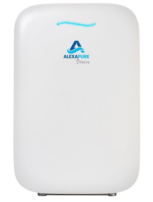 Alexapure Breeze Energy-Efficient HEPA + IonCluster Air Purification System &ndash; White N2