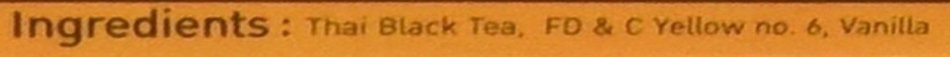 Authentic Thai Iced Tea Flavored Black Tea,20 tea bags N4