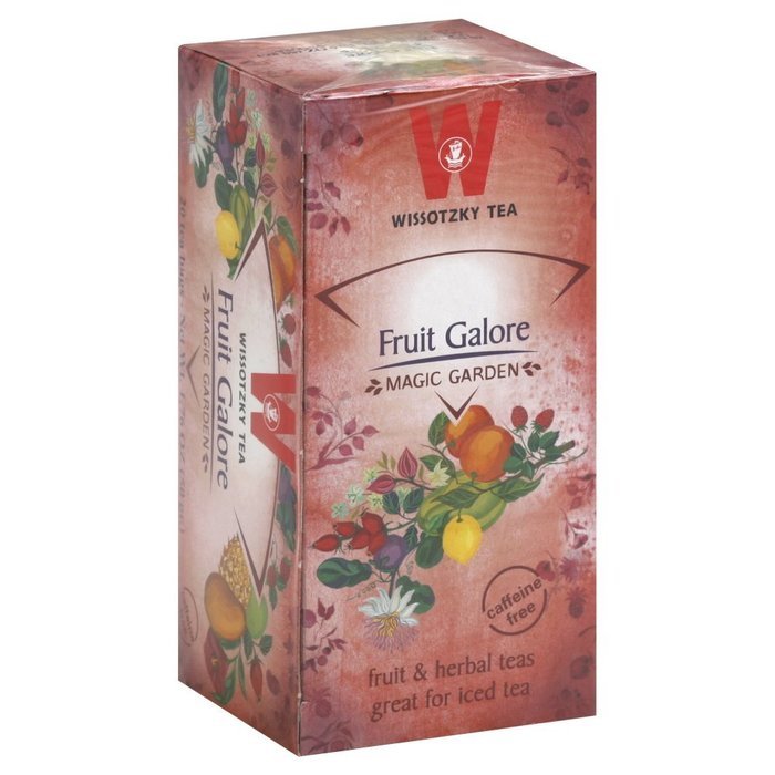 Wissotzky Mango and Passion Fruit, 1.55-Ounce Boxes (Pack of 6) N2