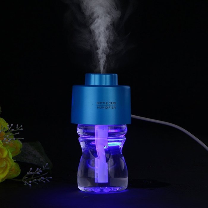 Yosoo&reg; Mini Water Bottles Caps Home Office Humidifier Air Purifier Humidifier Mute USB Aromatherapy Diffuser with... N2