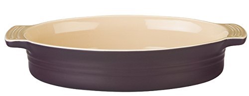 Le Creuset Stoneware 1-3/4-Quart Oval Dish, Violet N2