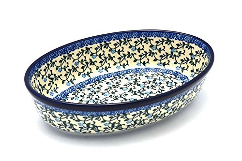 Polish Pottery Baker - Oval - Small - Terrace Vines