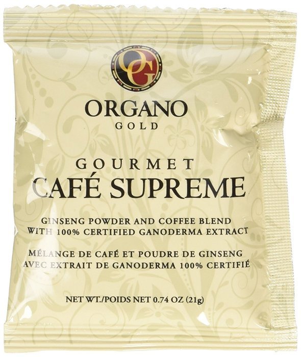 Organo Gold Cafe Supreme 100% Certified Ganoderma Extract Sealed