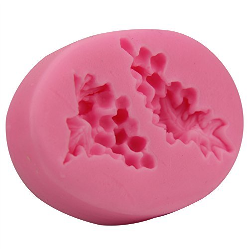 Mr.S Shop 2 Pcs/set Grape Silicone Mold Candy Chocolate Ice Soap Mold Kitchen Baking Tools，Small Size