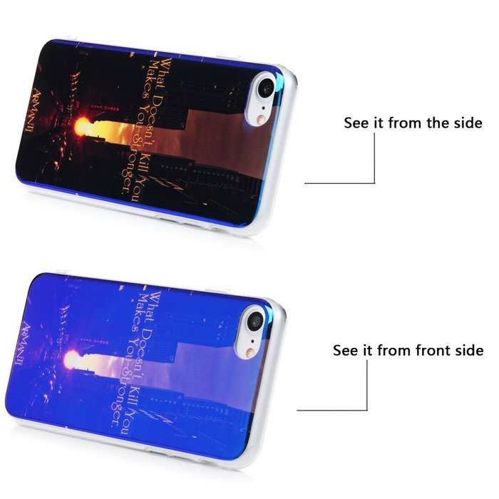 Badalink iPhone 7 TPU Case (4.7") Soft TPU Rubber Bumper Case Shockproof Flexible and Easy Grip Color-fading Resistant... N116