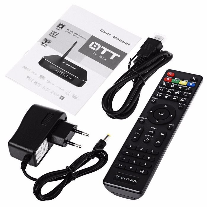 T95 Amlogic S905 Smart Set Top TV Box Android 5.1 Kitkia Media Player. Built In Channel Updater. Free Movies and... N6