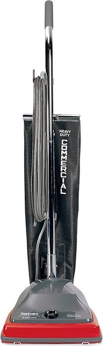 Sanitaire SC679J Commercial Shake Out Bag Upright Vacuum Cleaner with 5 Amp Motor, 12" Cleaning Path