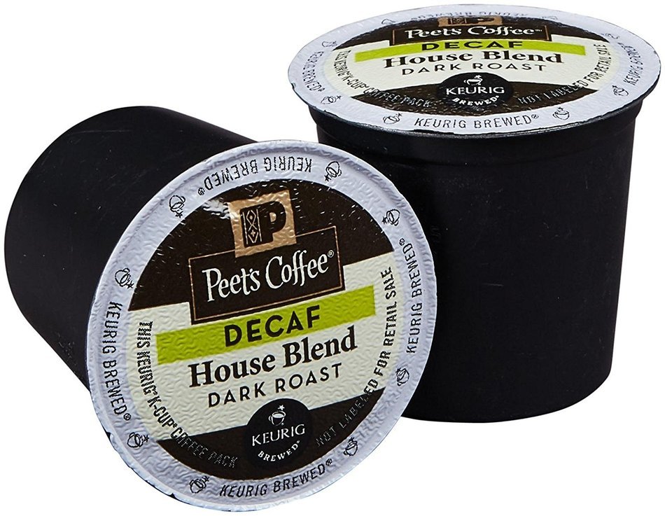 Peet&rsquo;s House Blend Decaf 120 Single Cups