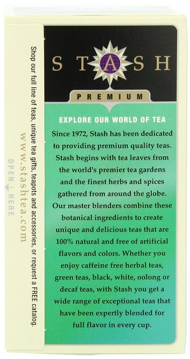 Stash Tea Licorice Spice Herbal Tea, 20 Count Tea Bags in Foil (Pack of 6) N54