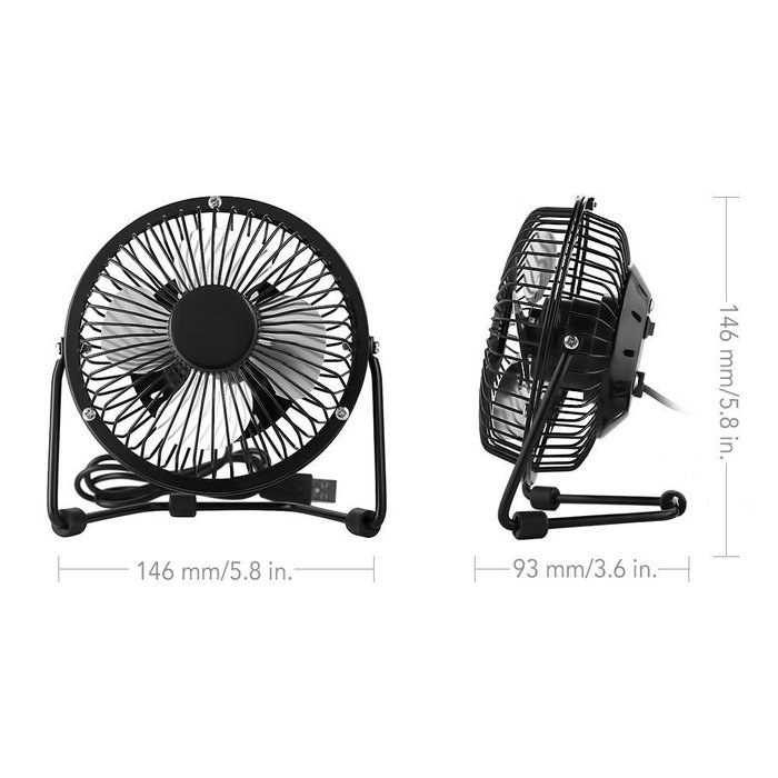 ECVILLA USB Desk Mini Fan N4