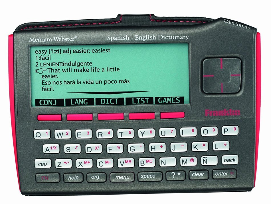 Franklin Merriam-Webster's Spanish-English Bilingual Dictionary (DBE-1510)