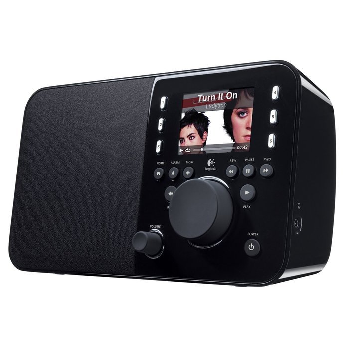 Logitech Squeezebox Radio Music Player with Color Screen (Red) (Discontinued by Manufacturer)