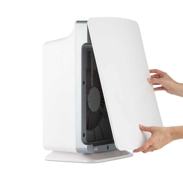 Alen BreatheSmart Customizable Air Purifier with HEPA-Pure Filter for Allergies and Dust (White, 1-Pack) N21