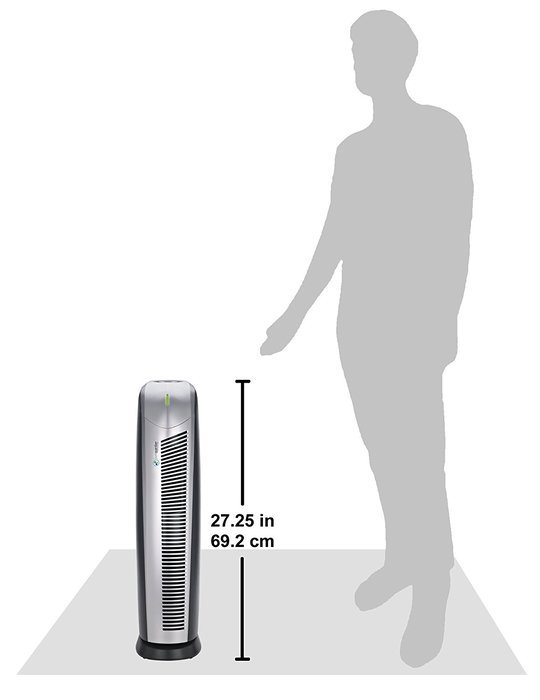 PureGuardian AP2800CA HEPA Fresh Air Purifier, 28" Tower N4