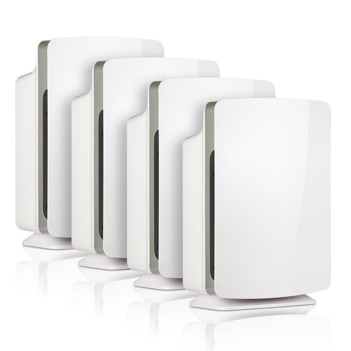 Alen BreatheSmart Customizable Air Purifier with HEPA-Pure Filter for Allergies and Dust (White, 1-Pack) N30