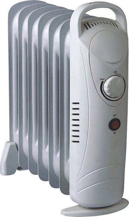 Pistol Mini Portable Oil Heater 700 Watt 120V-60Hz 7-Fins