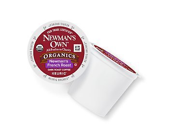 Newman's Own French Roast Coffee Keurig K-Cups, 18 Count