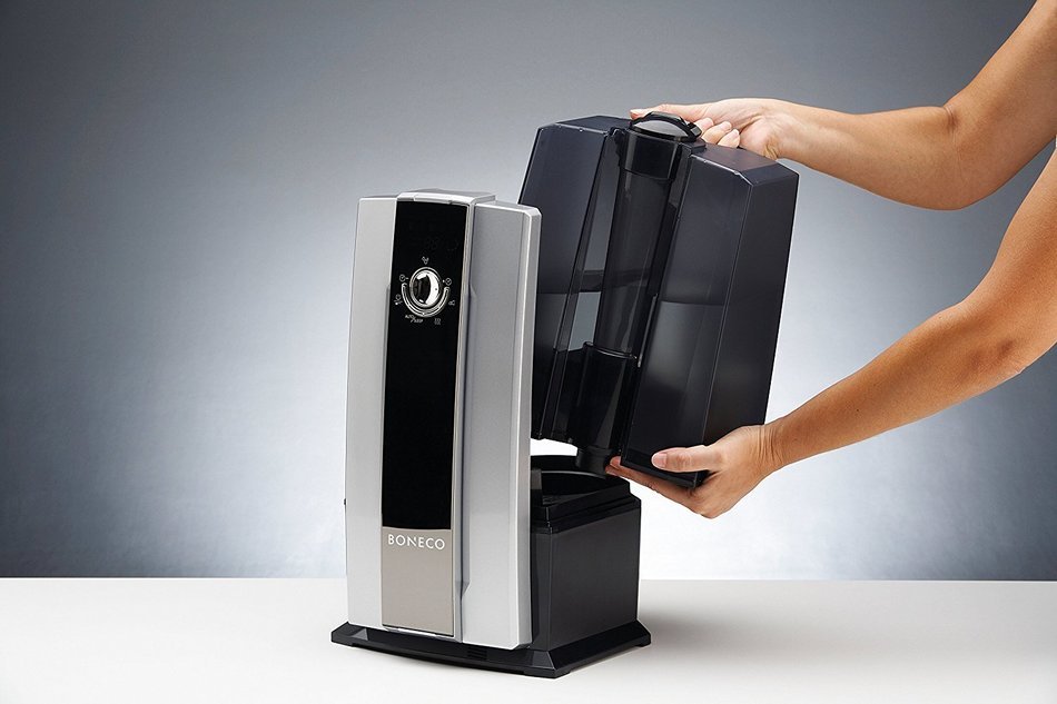 BONECO Warm or Cool Mist Ultrasonic Humidifier 7142