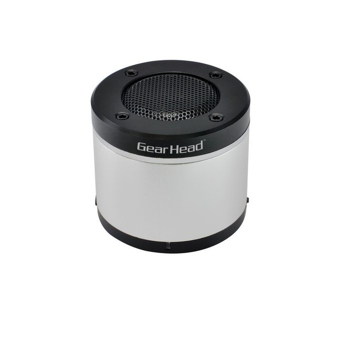Gear Head Portable Bluetooth Speaker for iPad/iPhone/iPod, Red/Black (BT3000RED) N18