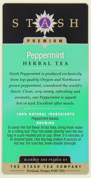 Stash Tea Licorice Spice Herbal Tea, 20 Count Tea Bags in Foil (Pack of 6) N65
