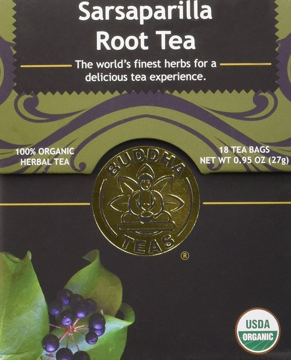Sarsaparilla Tea - Organic Herbs - 18 Bleach Free Tea Bags N4