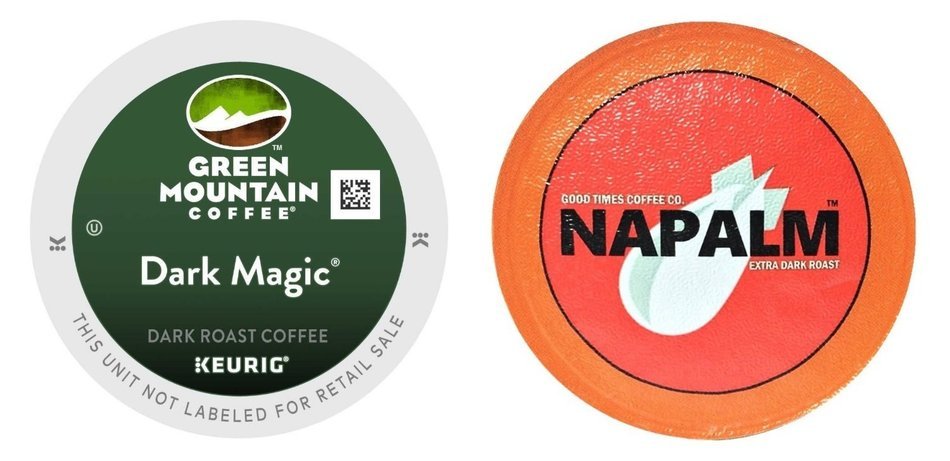 Green Mountain Coffee -- DARK MAGIC & DOUBLE BLACK DIAMOND -- Extra Bold Variety Pack 48 K-Cups for Keurig Brewers