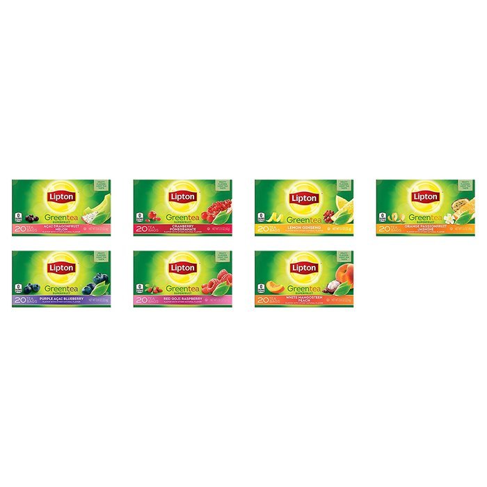 Lipton Green Tea, Lemon Ginseng 20 ct N8