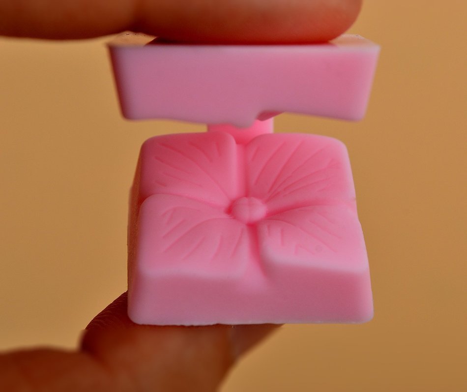 Bestwoohome 4 Set Silicone Fondant Baking Mold Cake Sugar Craft Chocolate Decorating DIY (Cherry Blossoms) N20