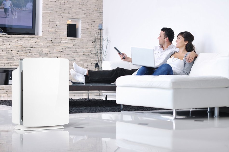 Alen BreatheSmart Customizable Air Purifier with HEPA-Pure Filter for Allergies and Dust (White, 1-Pack) N53