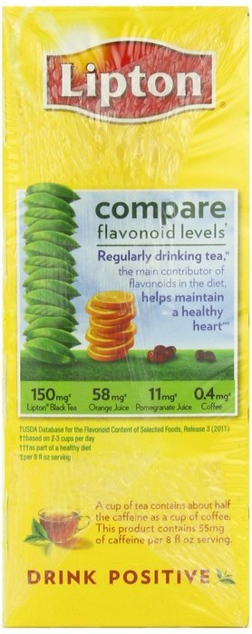 Lipton Black Tea Bags, America's Favorite Tea 100 ct