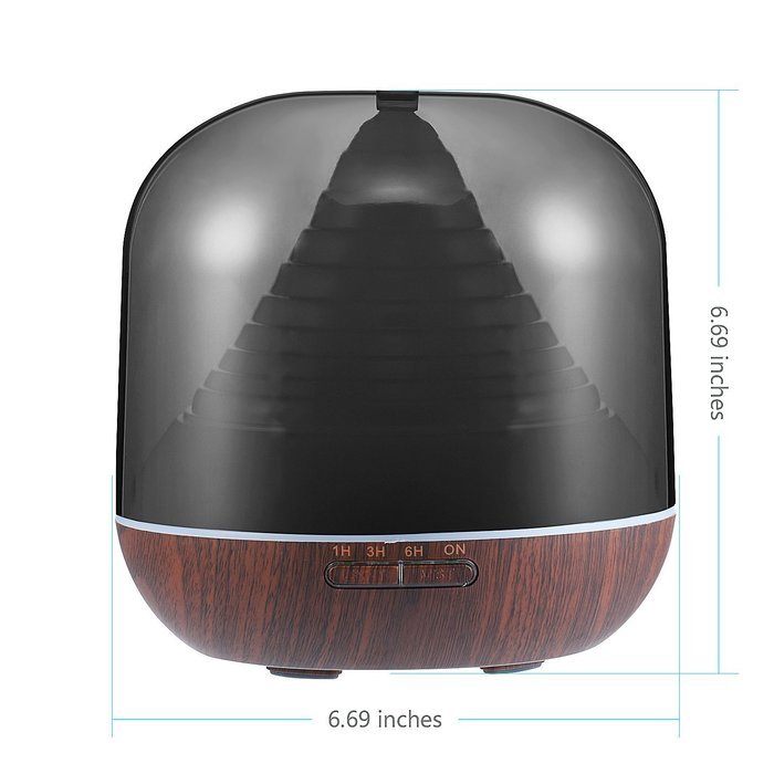 Aromatherapy Essential Oil Diffuser, GerTong 300ml Ultrasonic Cool Mist Diffuser Humidifier Air Purifier with... N2
