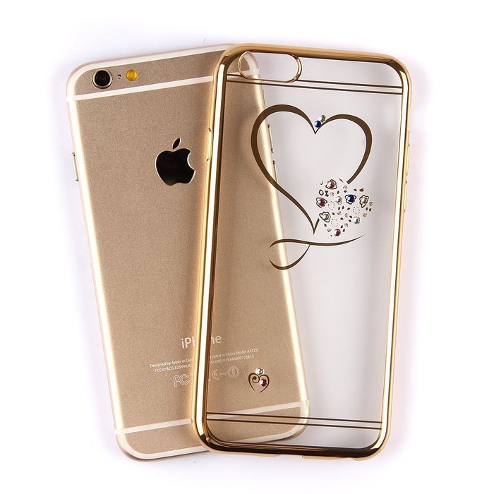 iPhone 7 Case,Inspirationc Glitter Bling Crystal Rhinestone Diamonds Clear Rubber Electroplate Plating Frame TPU... N16