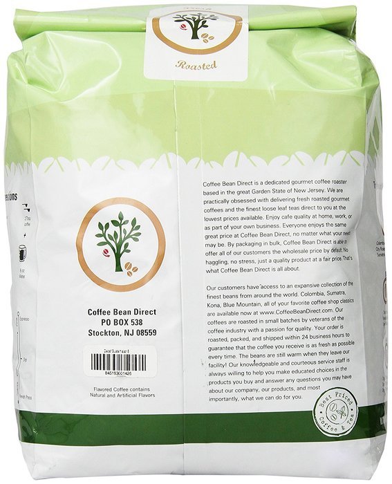 Coffee Bean Direct Decaf Colombian, Whole Bean Coffee, 5-Pound Bag N2