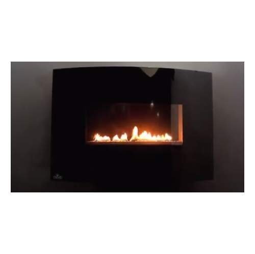 Napoleon WHVF24N Plazmafire VF24 Vent Free Natural Gas Fireplace up to 9 000 BTUs with Reflective Radiant Panel...