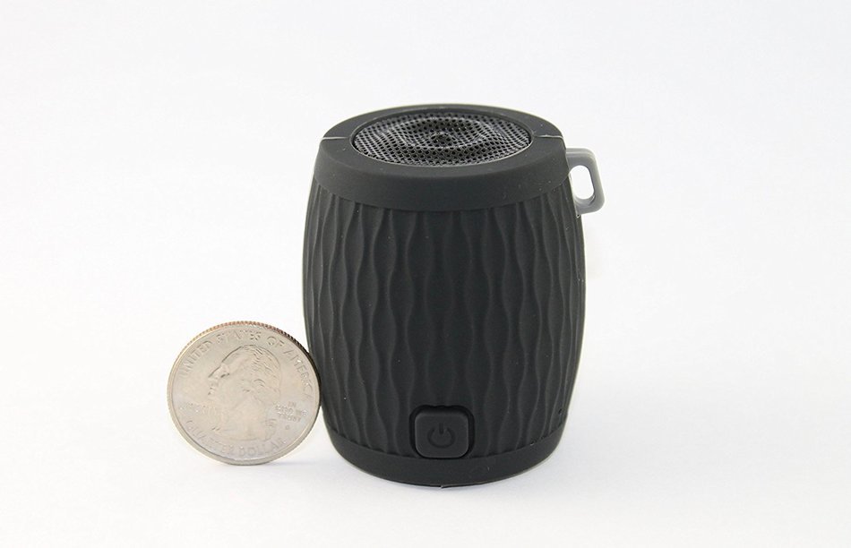 WAAV Rocker Mini Bluetooth Speaker for iOS (Black), iPhone, iPod, iPad and Android devices (works with any bluetooth... N8