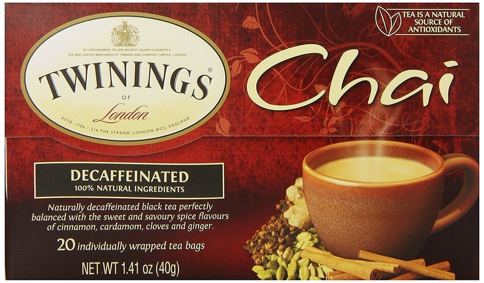 Twinings Pure Peppermint Herbal Tea, 1.41 Ounce Box, 20 Count N13