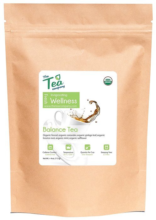 Organic Rose Chamomile Lavender Tea - Loose Herbal Blend - GMO Free - Relaxing - Calming Tisane by The Tea Company... N15
